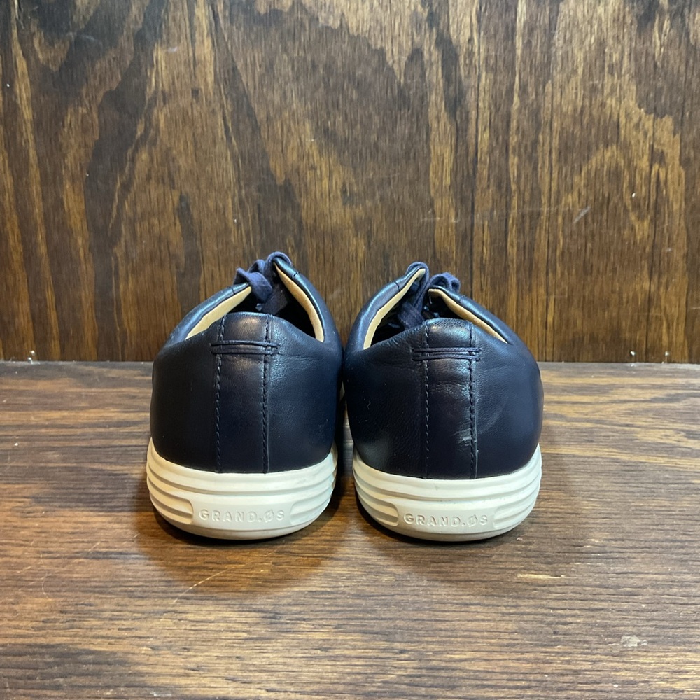 Cole Haan Grand Crosscourt II Sneaker Shoes Mens 11 M Navy Leather Casual C26522 - Picture 5 of 7